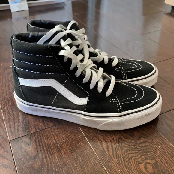Vans Sk8-Hi Black/White - Picture 2 of 6